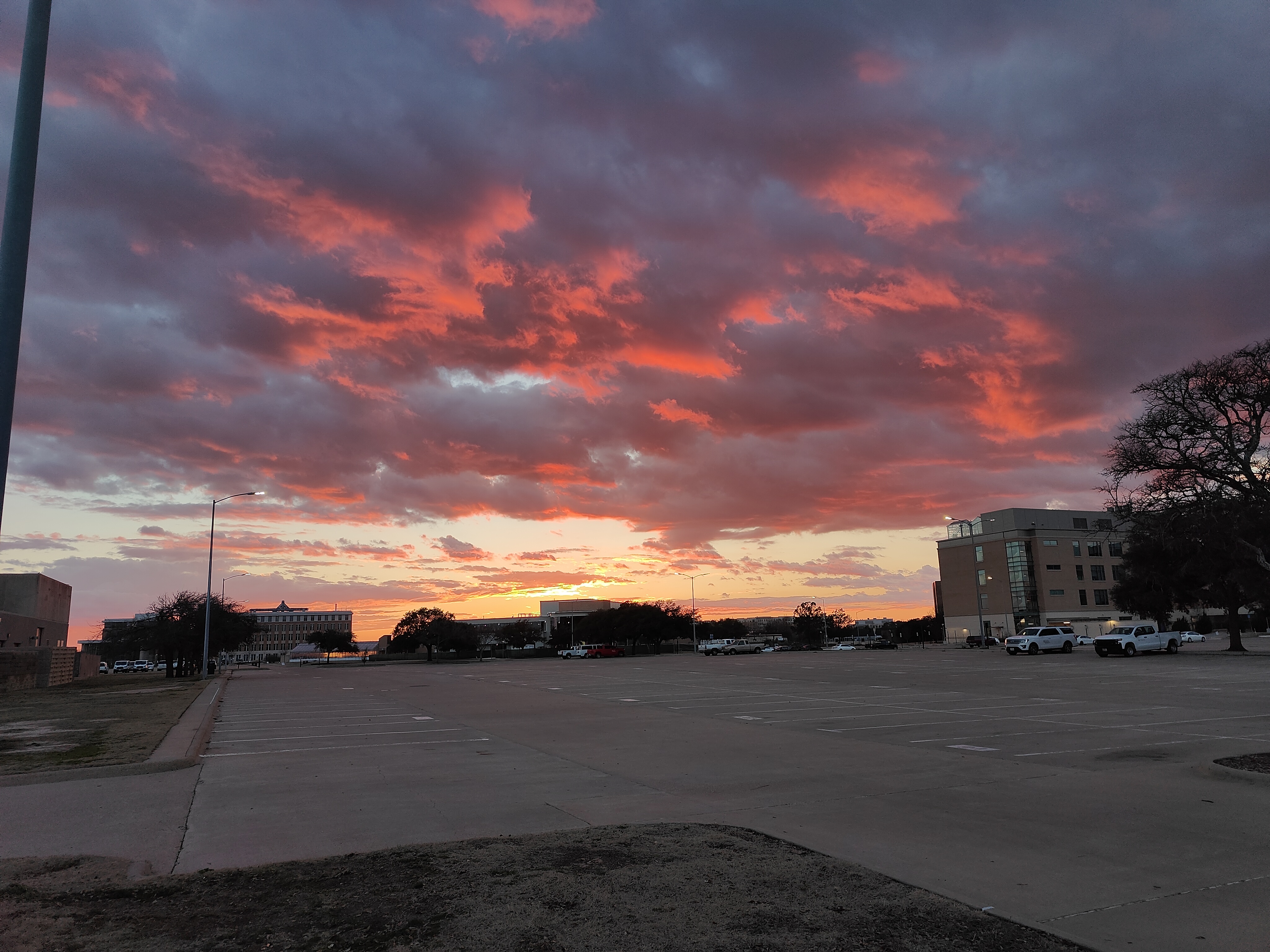 Photo of a sunset